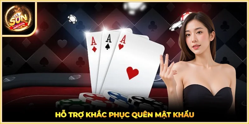 Hỗ trợ khắc phục quên mật khẩu