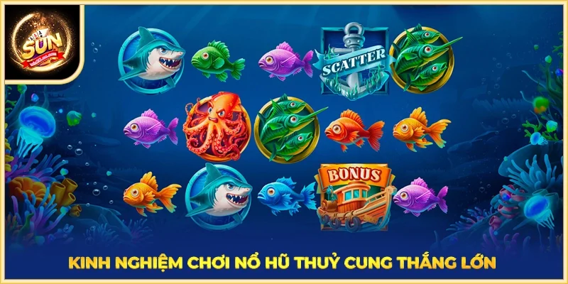 Kinh nghiệm chơi nổ hũ thuỷ cung thắng lớn