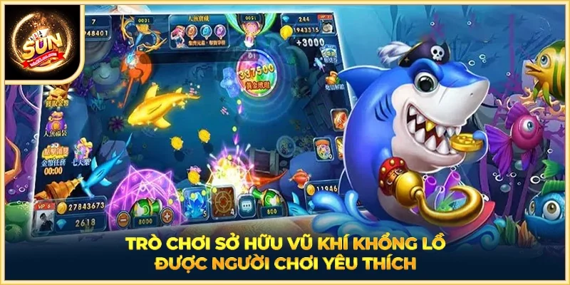 Trò chơi sở hữu vũ khí khổng lồ được người chơi yêu thích